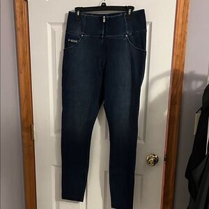 Freddy High Rise Curvy Dark Blue Women's Jeans